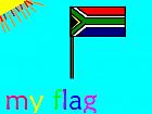 my south african flag