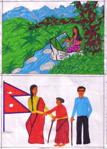 3rd.Prize: ApsaraD (15)girl  Nepal
