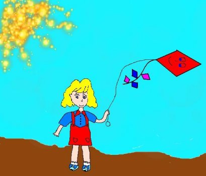 Diana (10) - Girl. Romania 2004
Girl with a kite
