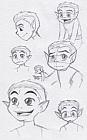 Beast Boy Scetches made by Daniel 